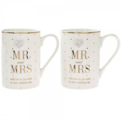 Mr and Mrs Wedding Mugs