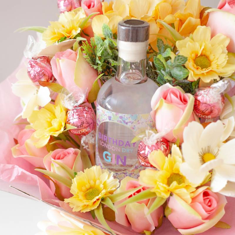 Happy Birthday Gin Bouquet Happy Birthday Gin Bouquet