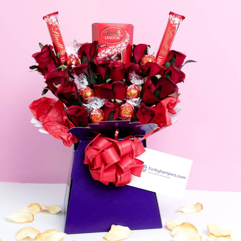 Lindor Chocolate Bouquet | Funky Hampers