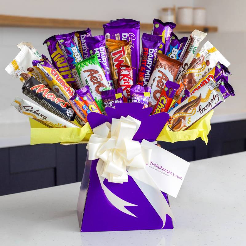 The Super Mega Chocolate Bouquet The Super Mega Chocolate Bouquet
