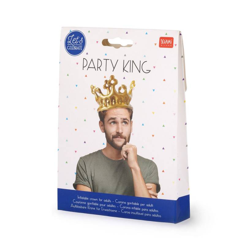 Inflatable Party King Crown