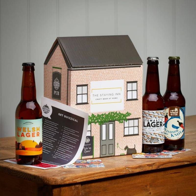 The Staying Inn Beer Box Set | Funky Hampers