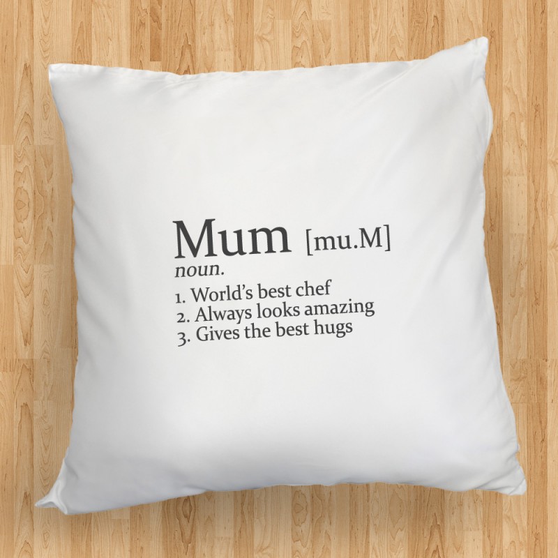 Personalised Definition Cushion Cover | Funky Hampers