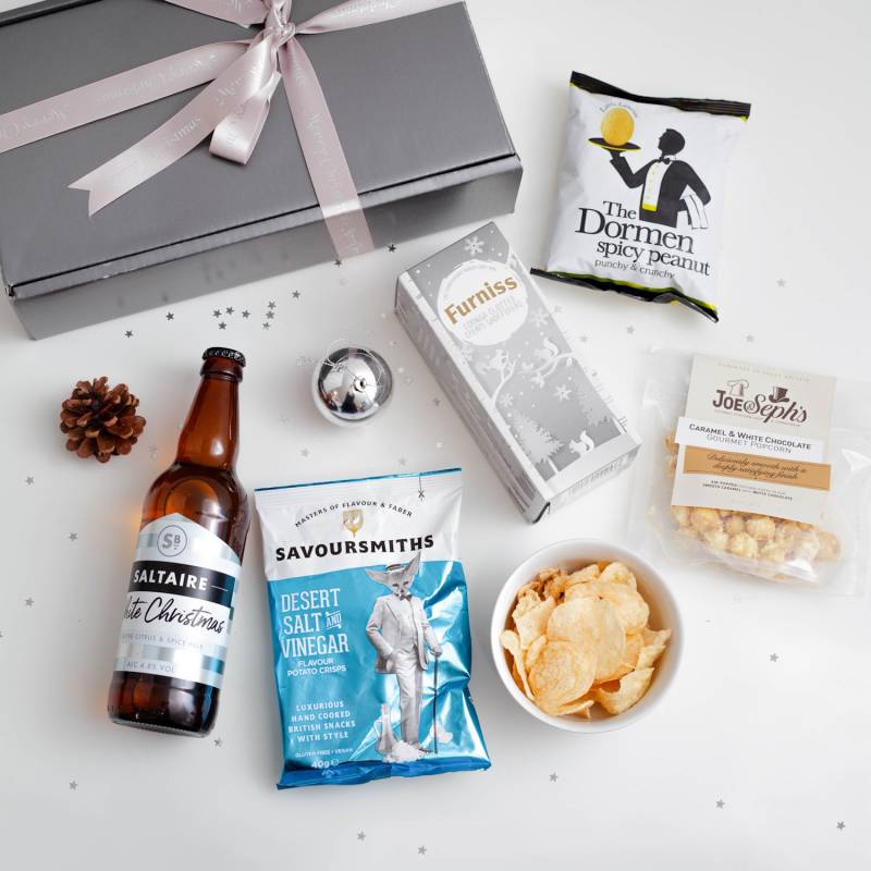 White Christmas Beer Hamper