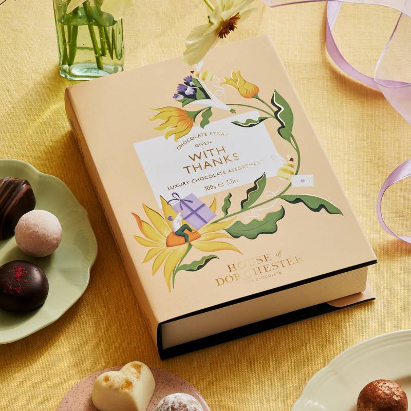 With Thanks Chocolate Book With Thanks Chocolate Book